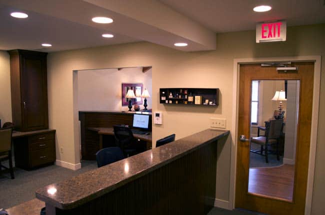 Office Counter - Williams Dentistry in Asheboro